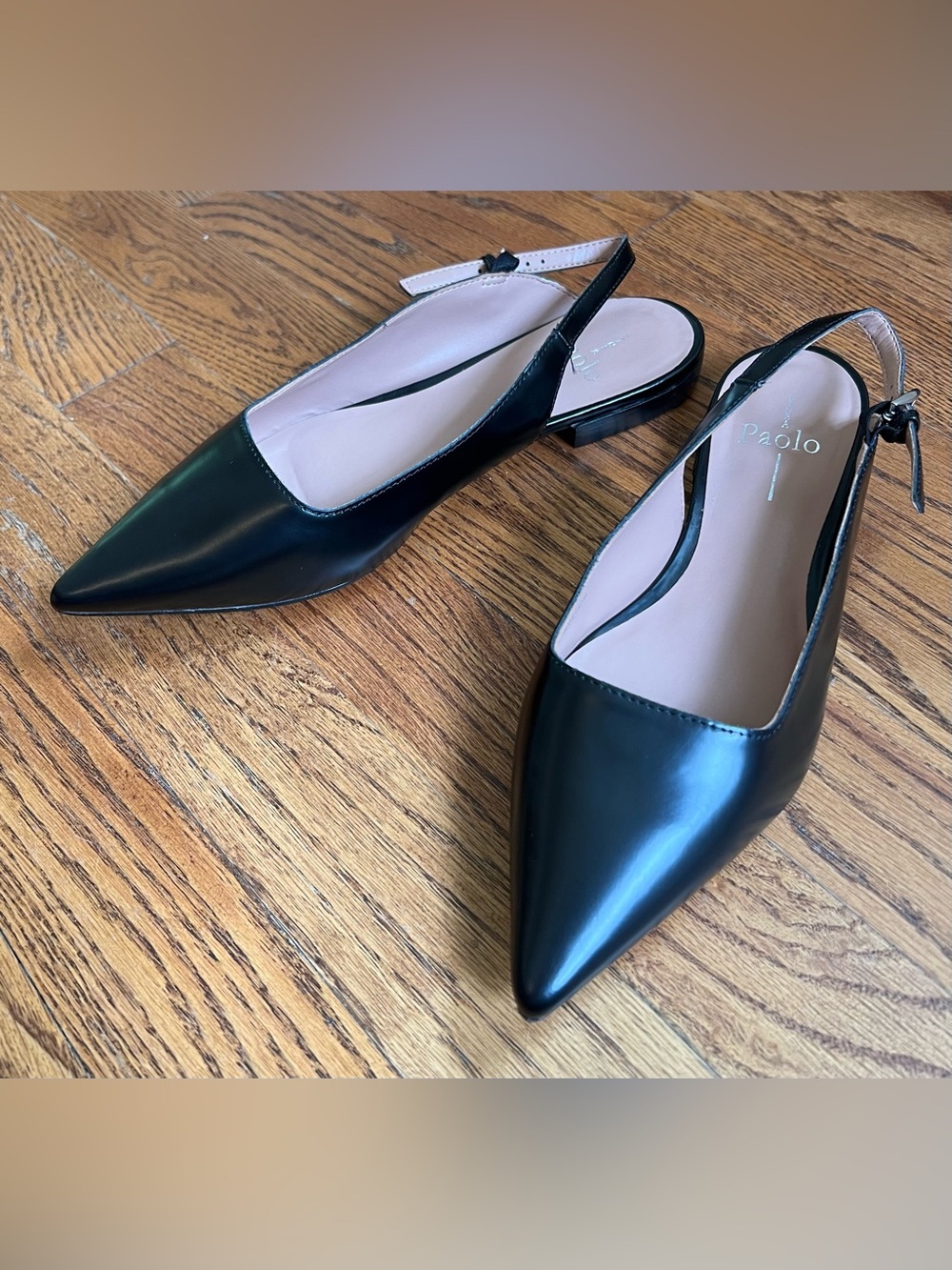 Paolo Sling Back Flats NWOT
